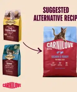 Alternative view of קרנילאב סלמון והודו לחתול בוגר Carnilove Grain free