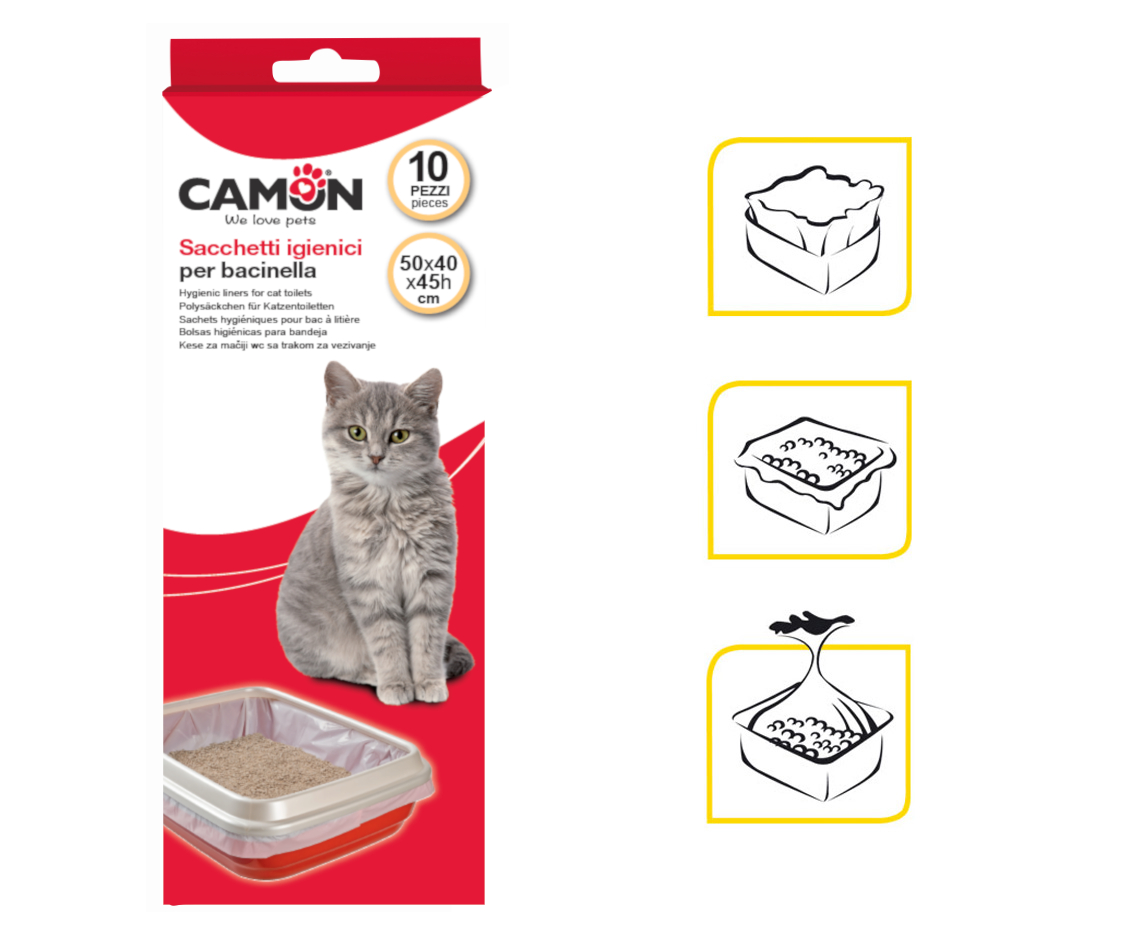 שקיות להרמת צואת חתולים