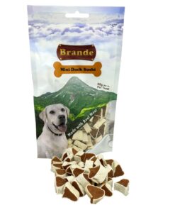 חטיף רך לכלב סושי ברווז ודג 80 גרם