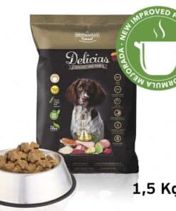 חטיף רך דלישס לכלב 1.5 ק"ג GRAIN FREE