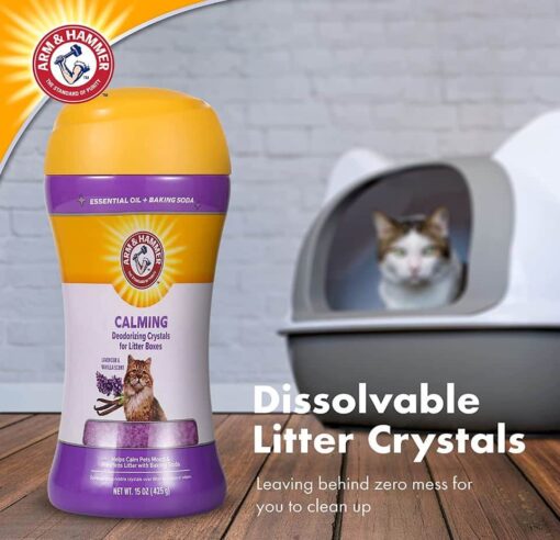 מנטרל ריחות לשירותי החתול ריח לבנדר ARM & HAMMER