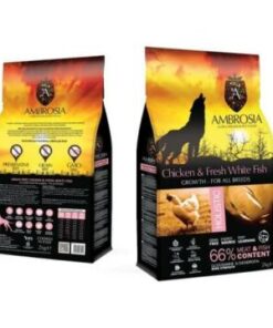 אמברוסיה הוליסטי גורים עוף ודגים היפו-אלרגני