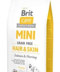 בריט קר בוגר מיני סלמון והרינג 2 ק"ג GRAIN FREE