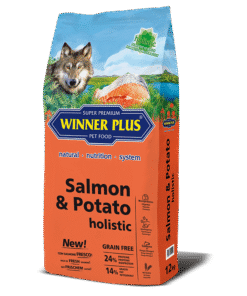 ווינר פלוס הוליסטיק סלמון 12 ק"ג GRAIN FREE